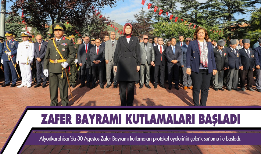 Zafer Bayramı kutlamaları başladı